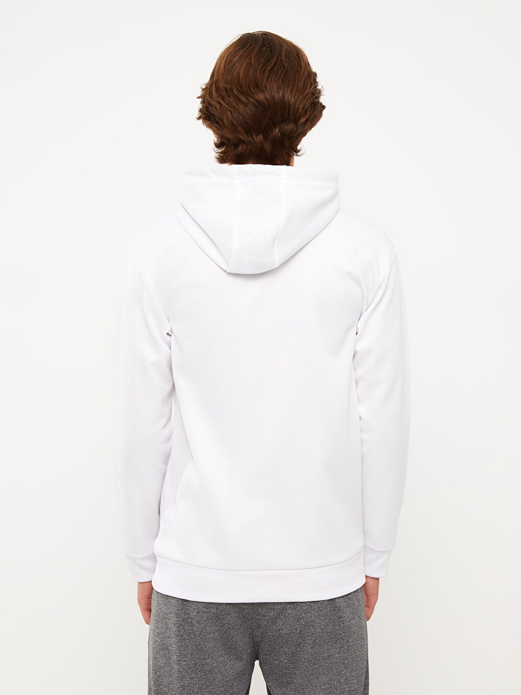 Мужское худи с длинным рукавом и принтом-4