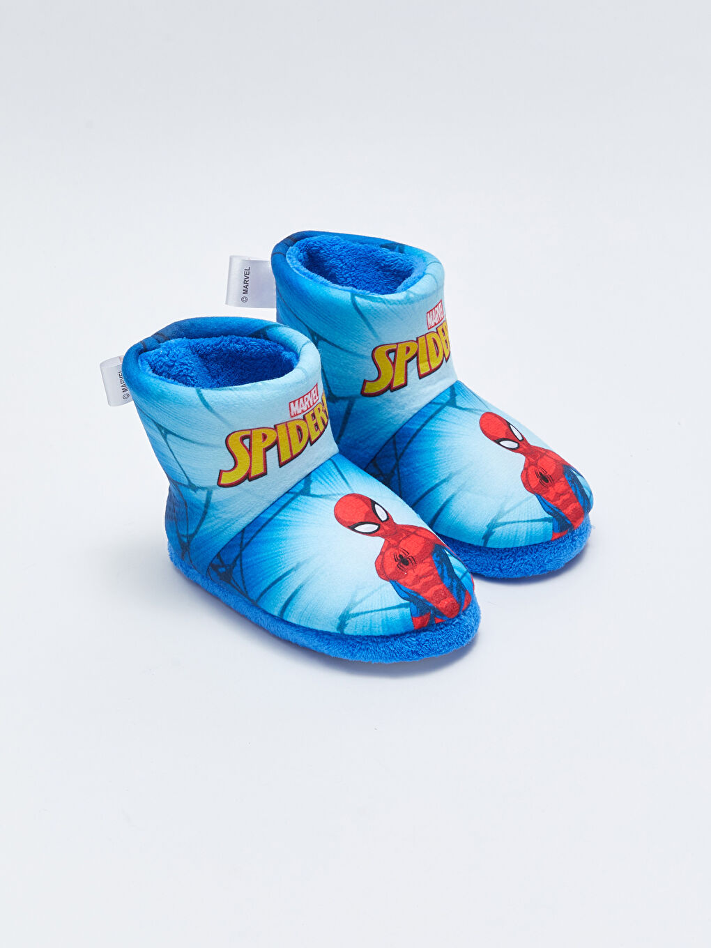 Mavi Spider-Man Lisanslı Erkek Çocuk Ev Botu