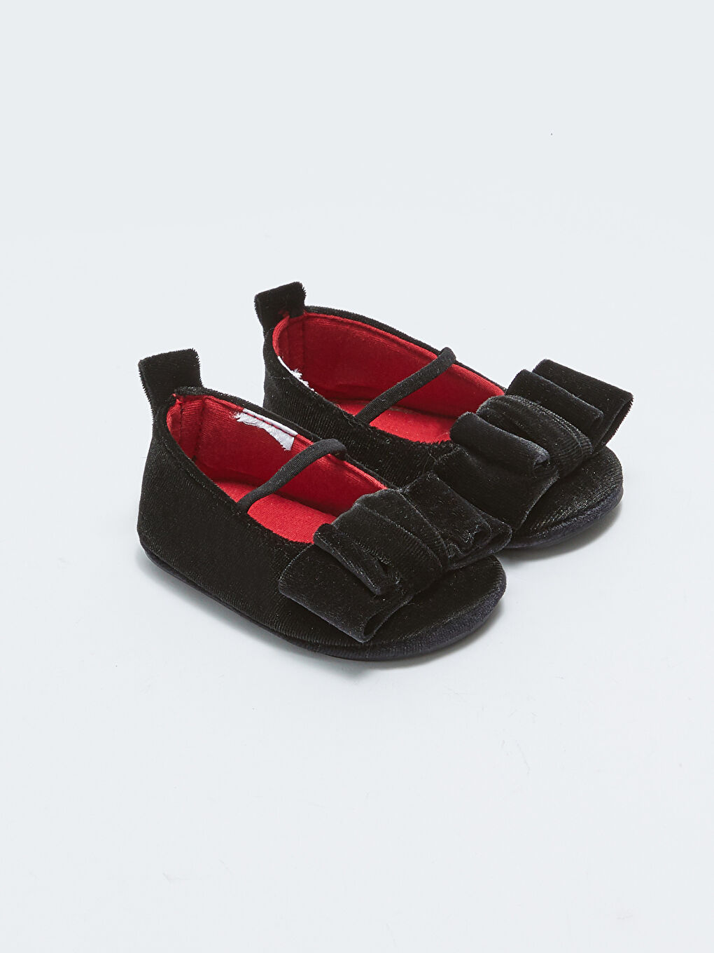 Pantofi Primii Pași Fetiță cu Detaliu Fundă-1