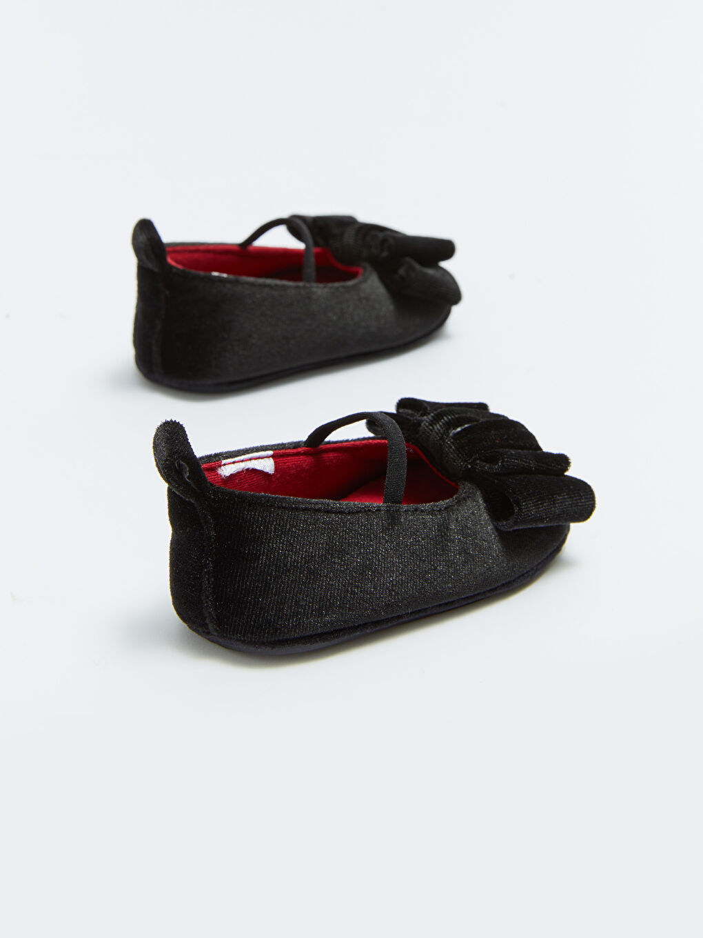 Pantofi Primii Pași Fetiță cu Detaliu Fundă-5
