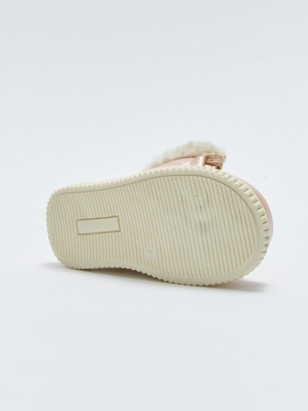 Pembe Bağcıklı Fermuarlı Kız Bebek Bot-3