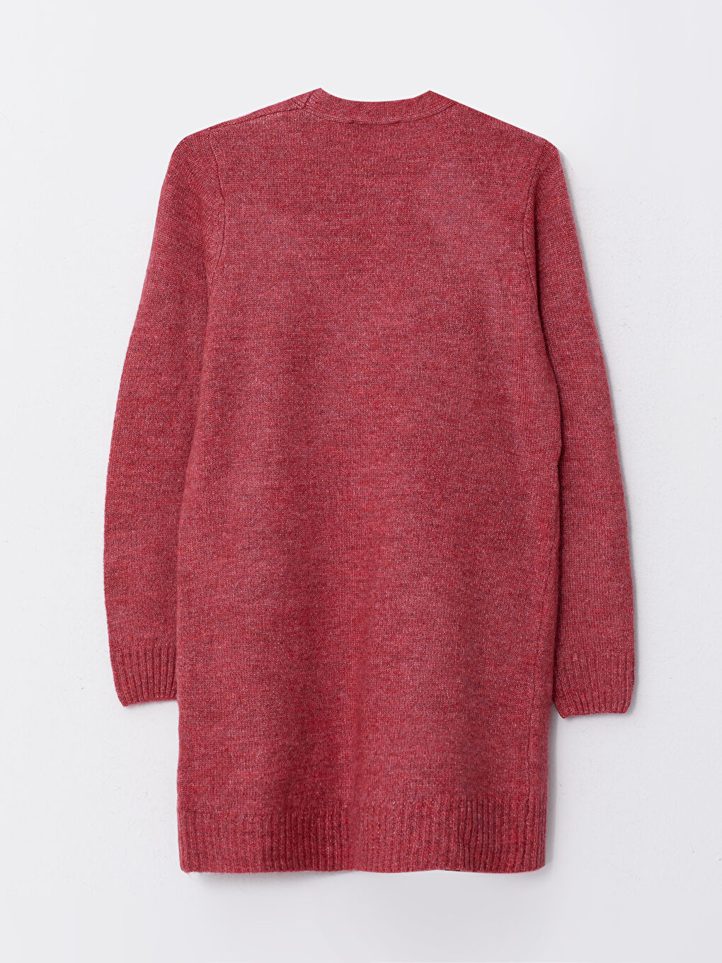 Shawl Collar Plain Long Sleeve Women's Knitwear Cardigan-6