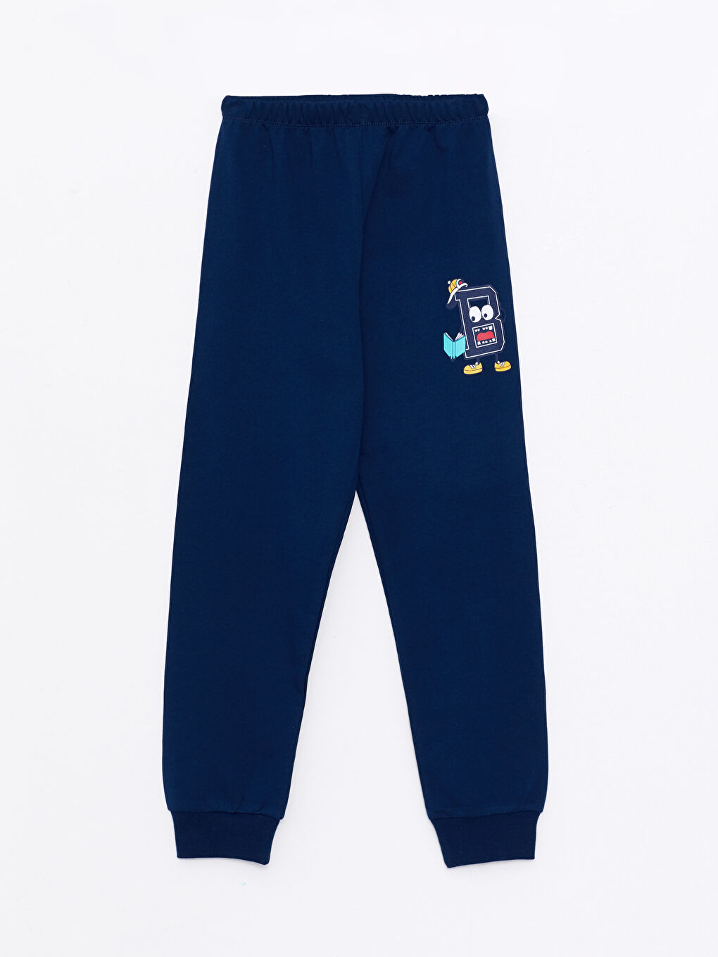 LC Waikiki Crew Neck Printed Long Sleeve Boys' Pyjama Set -W29020Z4-HNK
