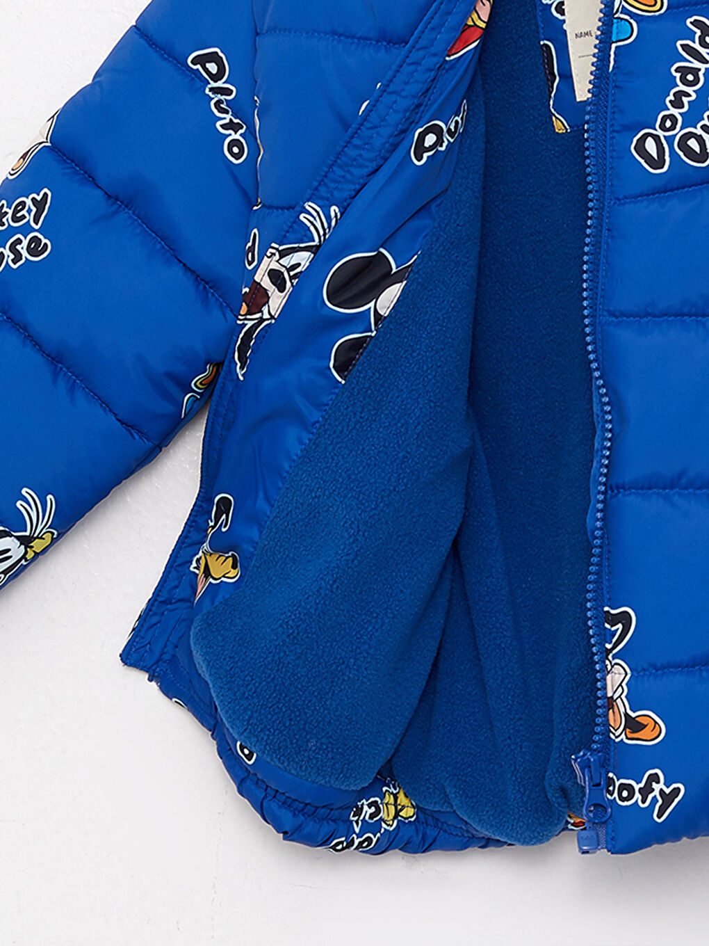 LC Waikiki Hooded Long Sleeve Disney Printed Baby Boy Coat -W29038Z1-LSJ