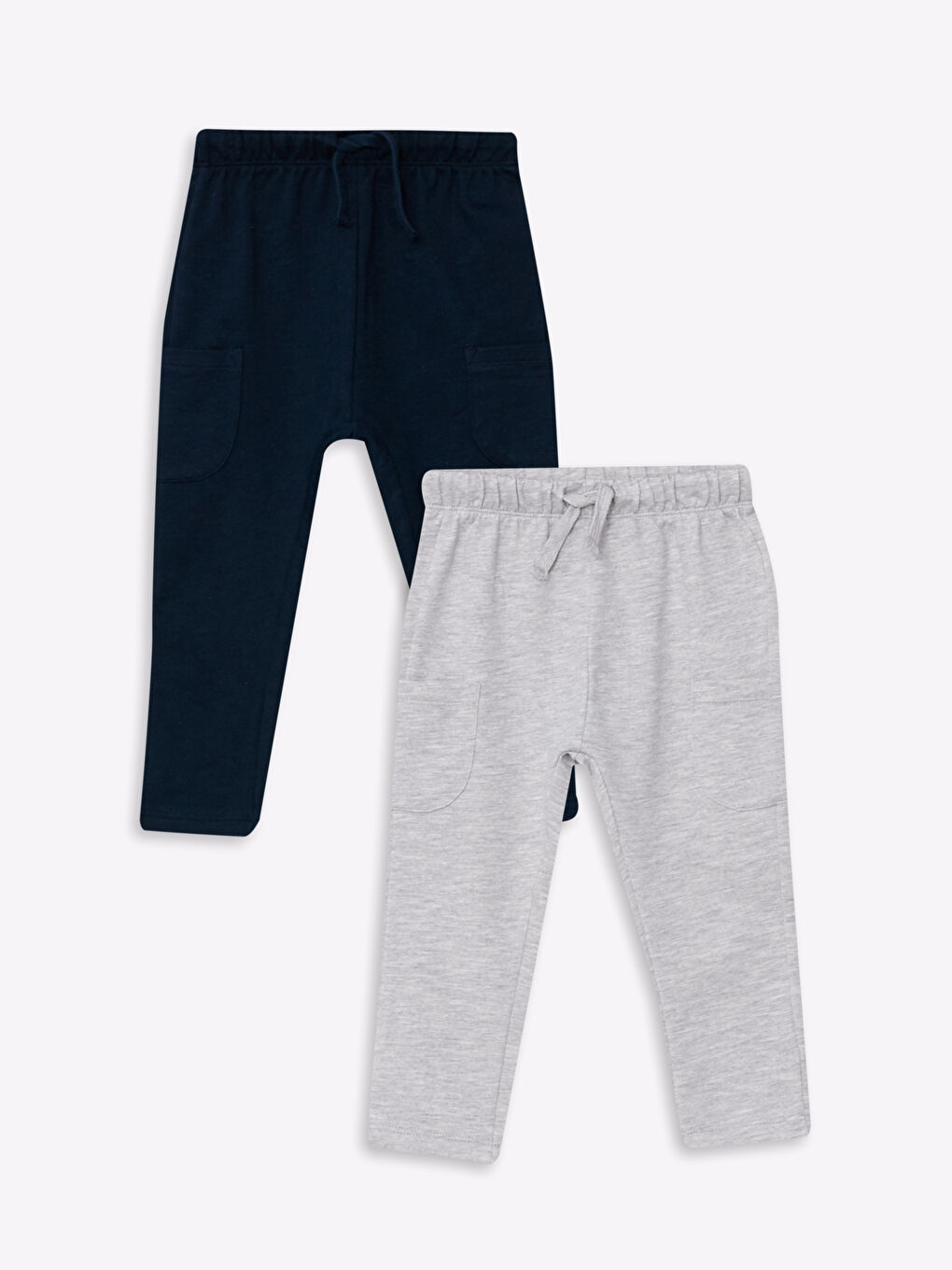 Elastic Waist Basic Baby Boy Sweatpants 2-Pack