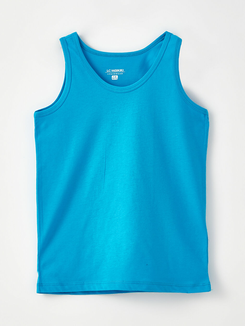 Майка для мальчиков из хлопка с круглым вырезом, 2 упаковки-1