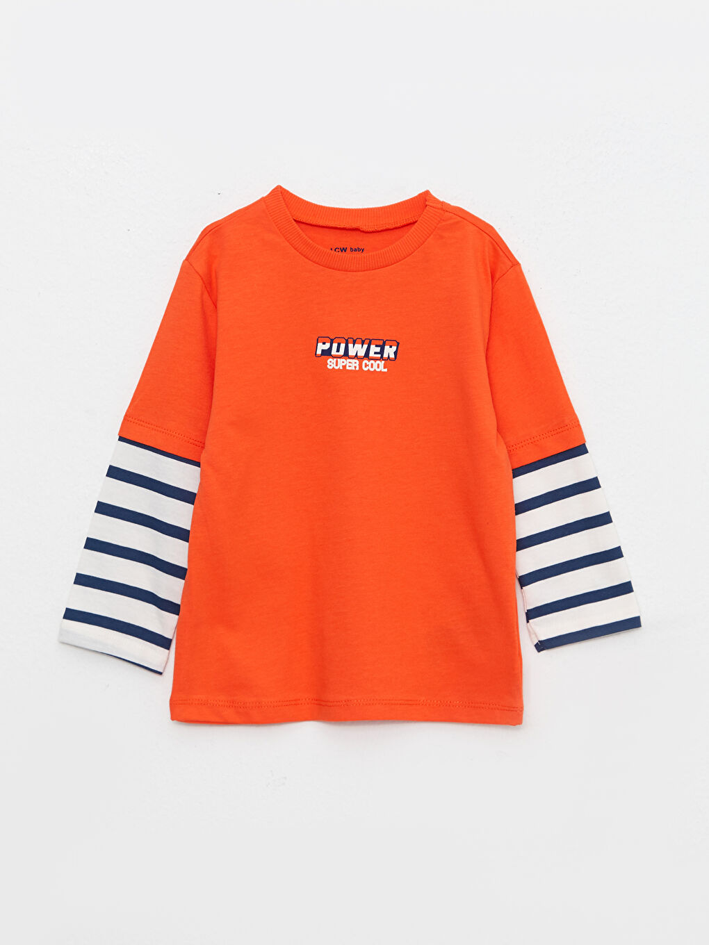 Crew Neck Long Sleeve Baby Boys' T-Shirt