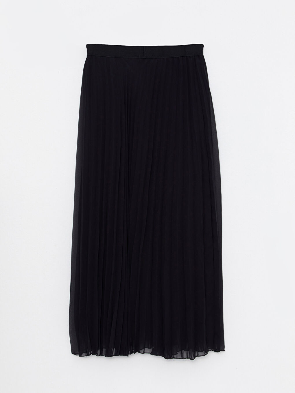 تەنورەی شیفۆنی چینکراوی بە کمرەی ئێلاستیکی بۆ ژنان-6