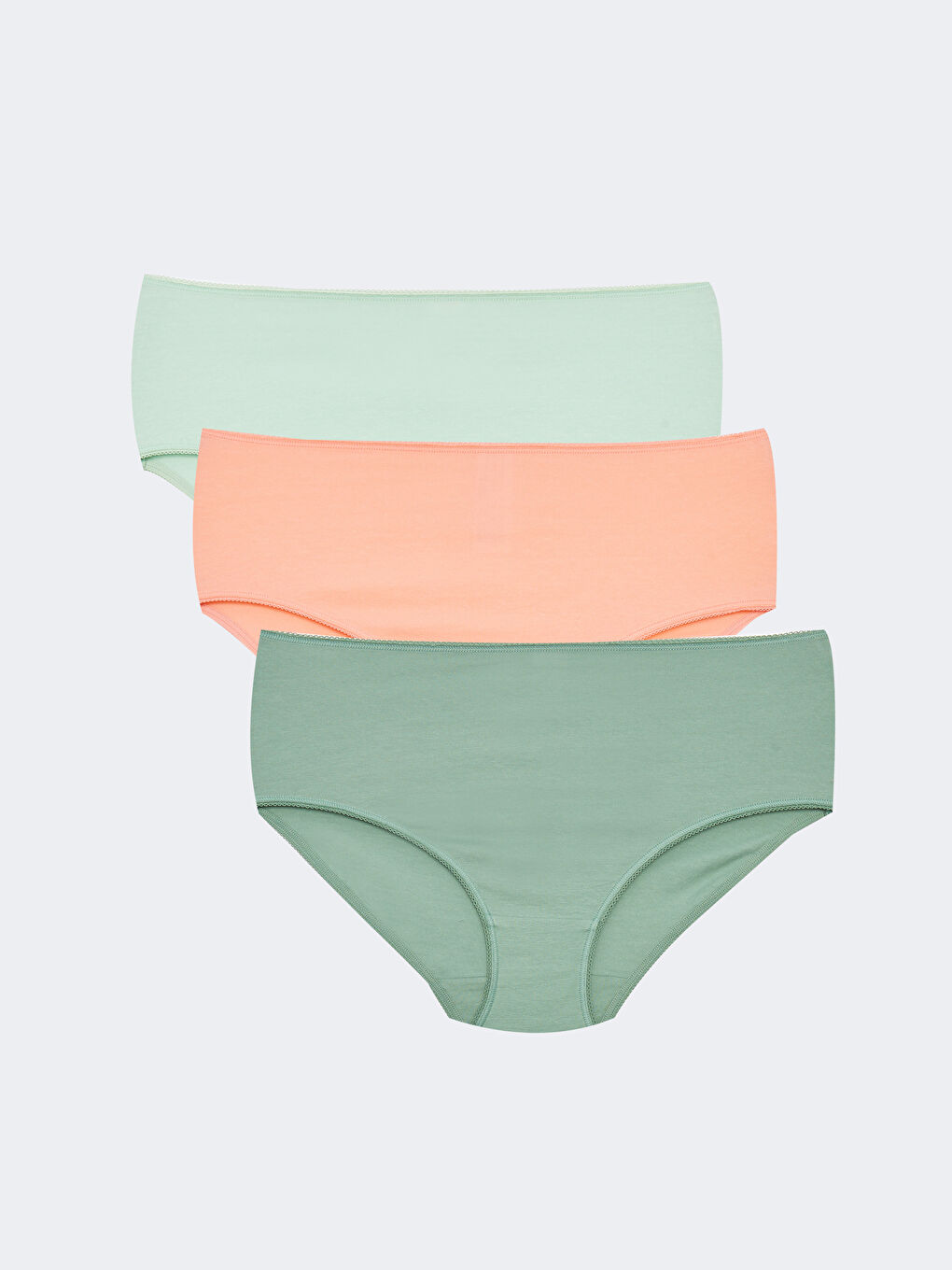 LCW DREAM Plain Classic Knickers 3-Pack -W29142Z8-FNW