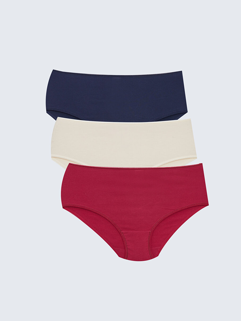 LCW DREAM Schlichte Klassische Slips 3er-Pack -W29143Z8-QVQ