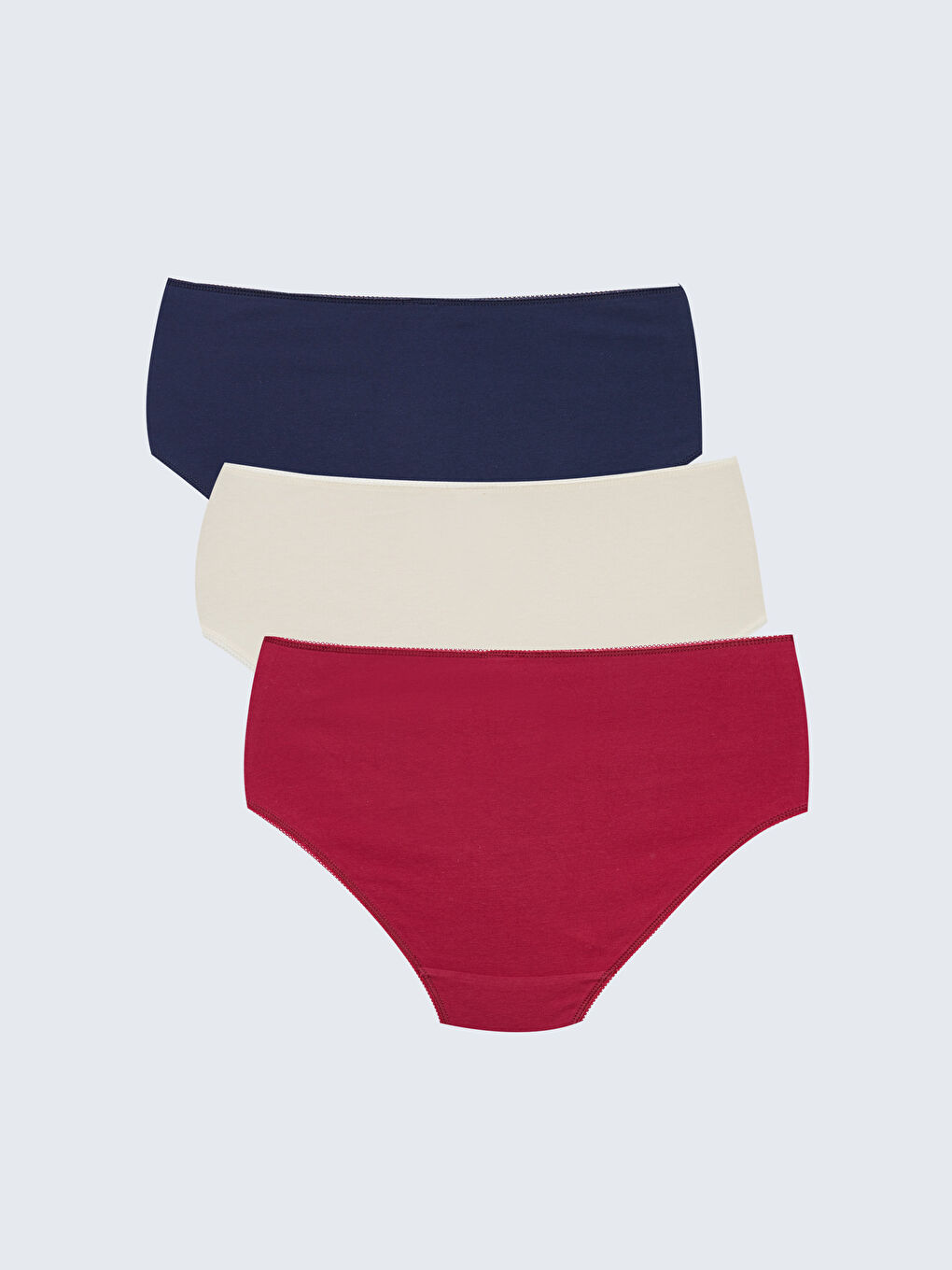 LCW DREAM Schlichte Klassische Slips 3er-Pack -W29143Z8-QVQ