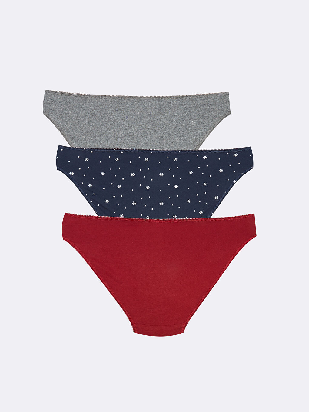 LCW DREAM Patterned Bikini Knickers 3-Pack -W29213Z8-LSJ