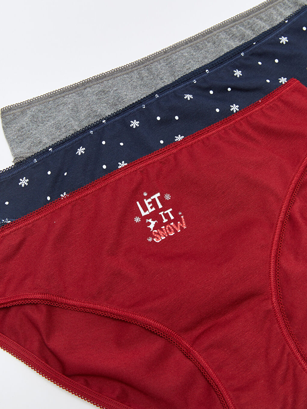 LCW DREAM Patterned Bikini Knickers 3-Pack -W29213Z8-LSJ