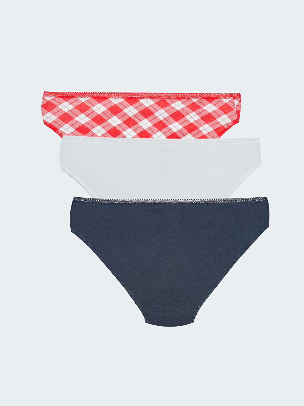 Patterned Bikini Knickers 3-Pack-1