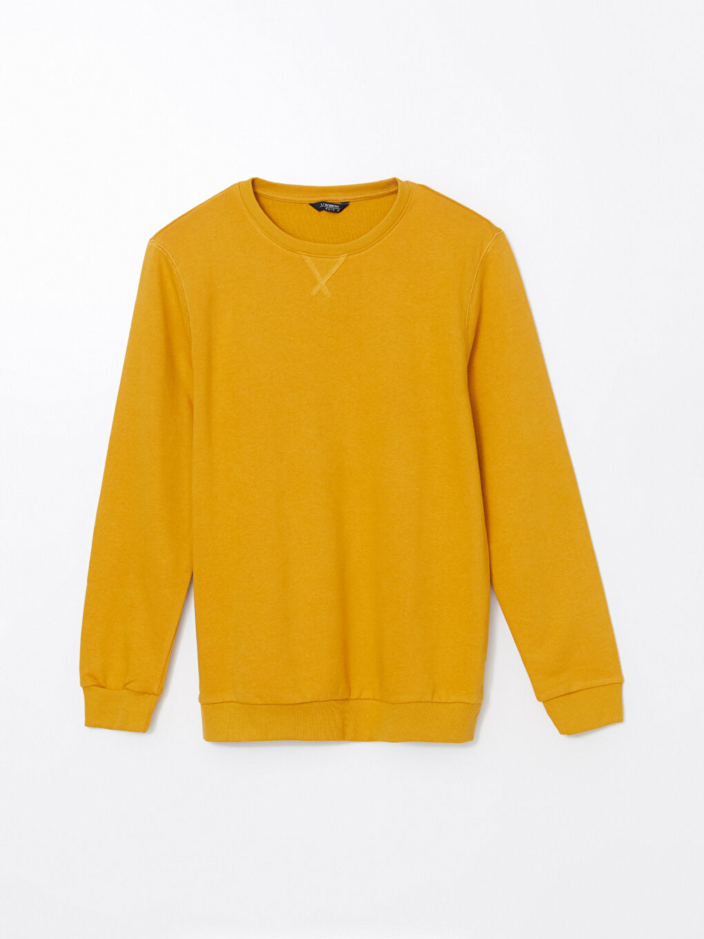 Crew Neck Long Sleeve Men's Sweatshirt-4