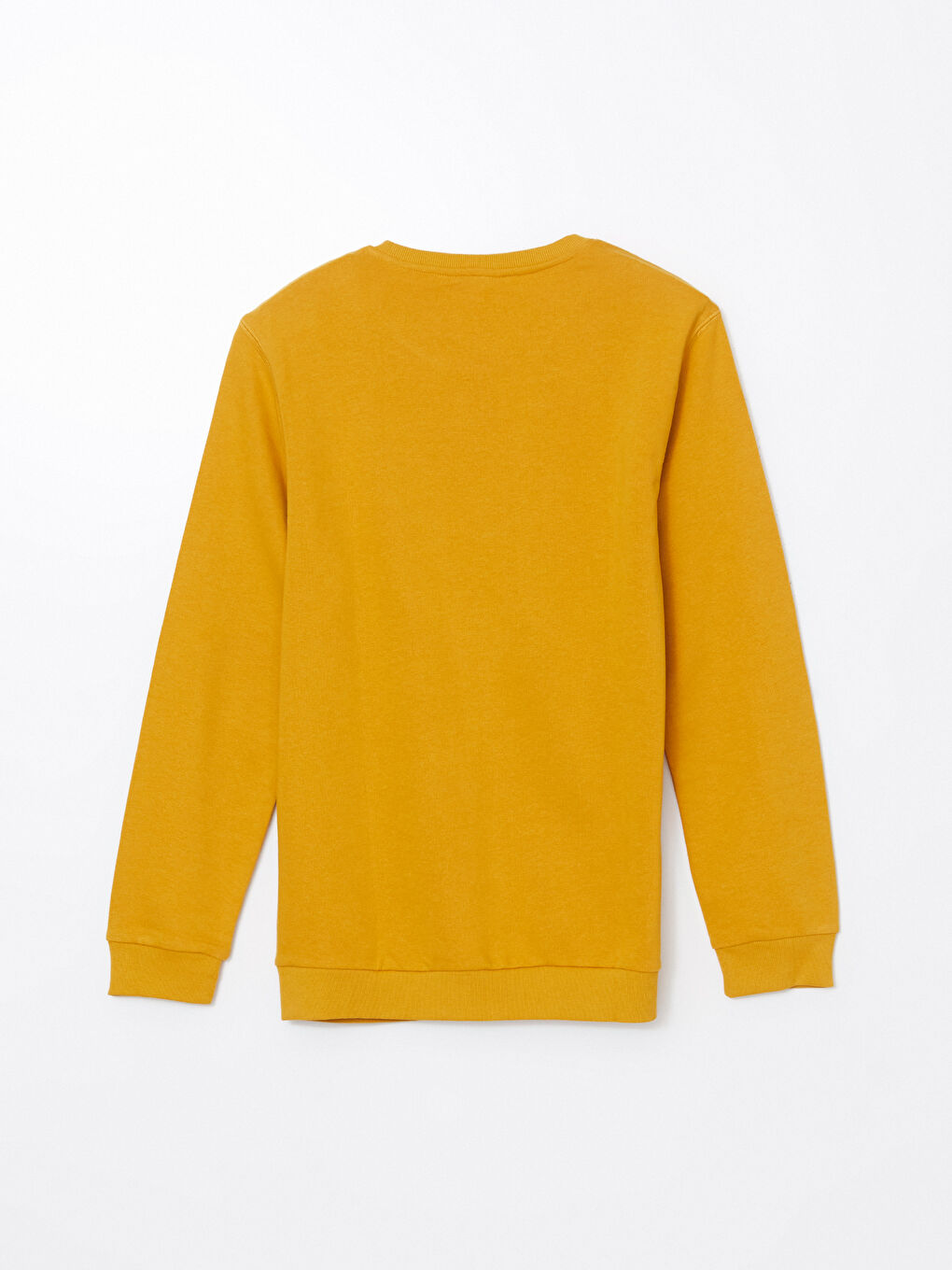 Crew Neck Long Sleeve Men's Sweatshirt-5