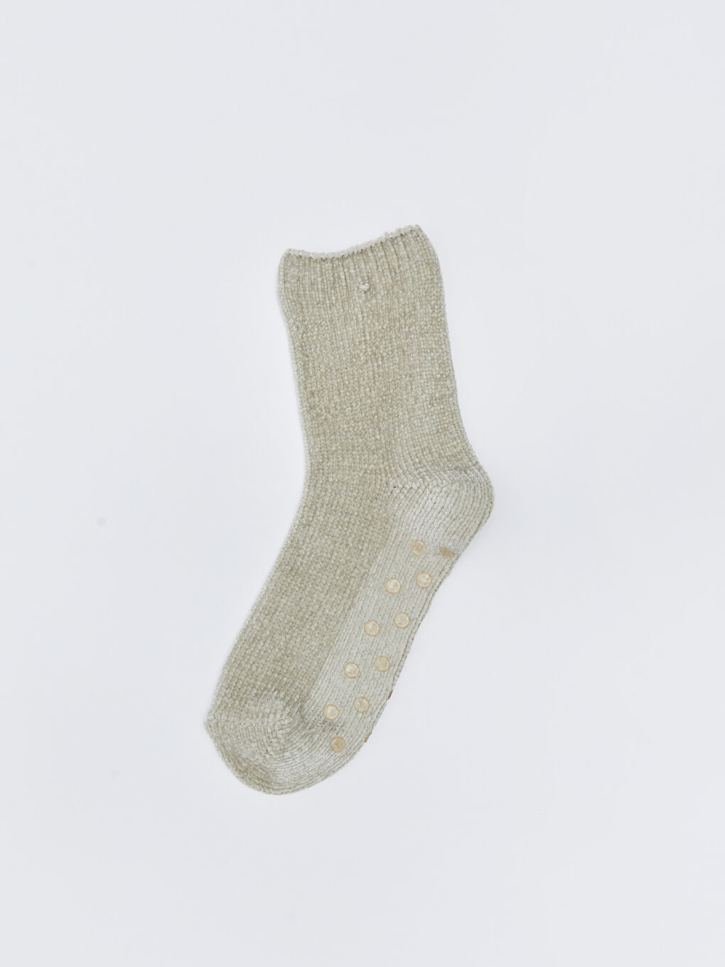 Plain Velvet Women's Home Socks-1