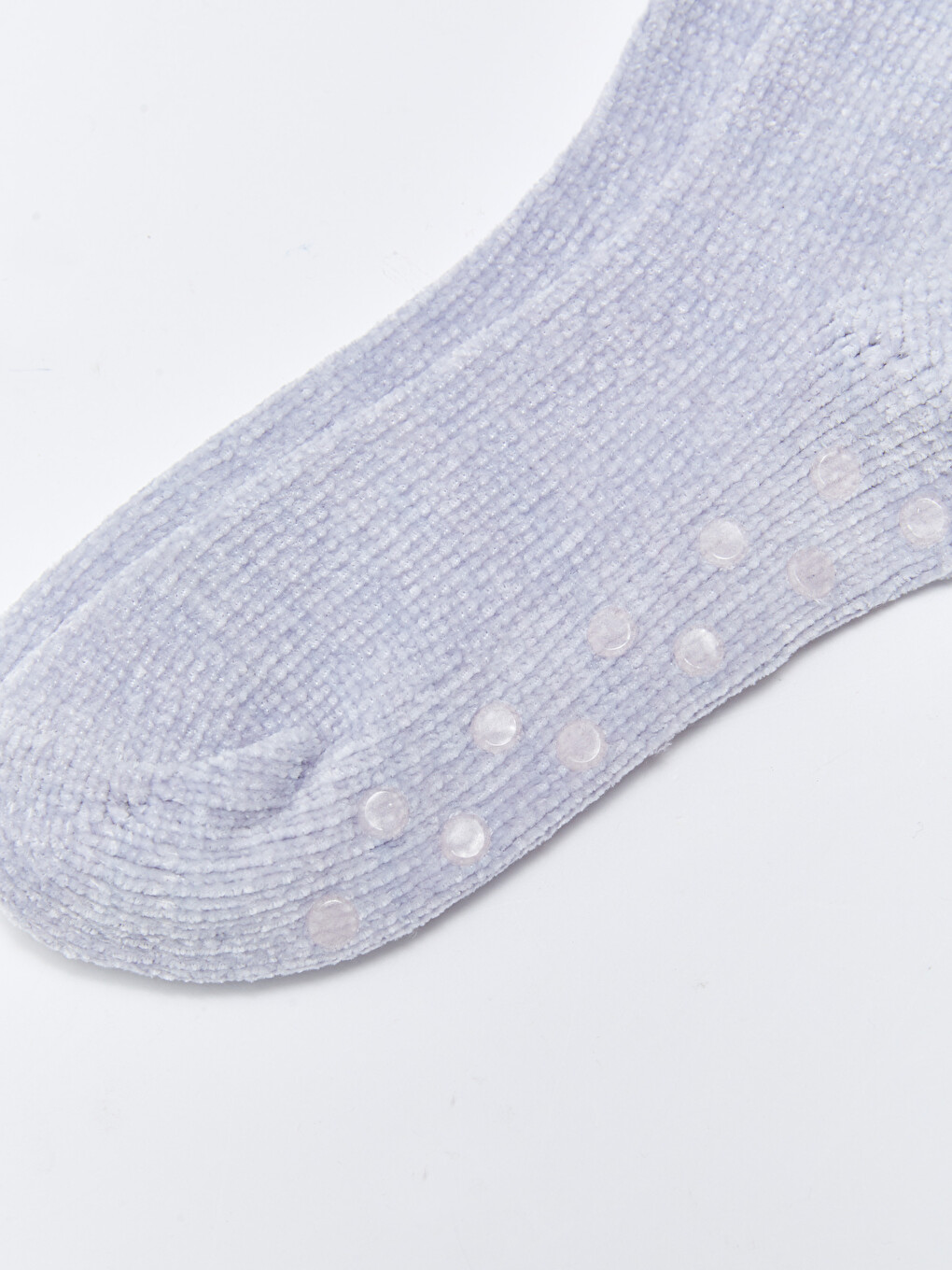 Plain Velvet Women's Home Socks-3