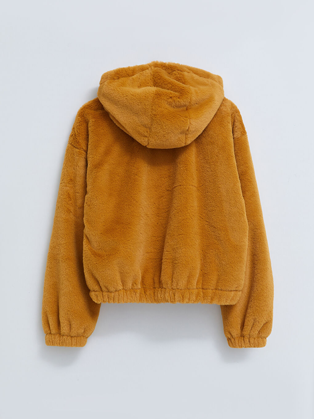 LCW ECO Hooded Women's Plush Coat -W29248Z8-S6S