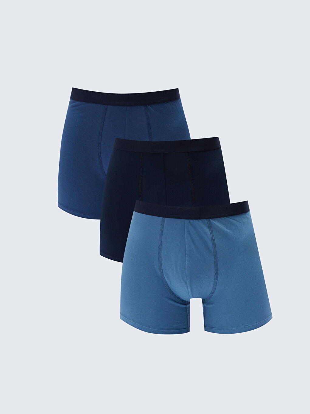 Comfortable Mold Flexible Fabric Men's Boxer 3 Pack