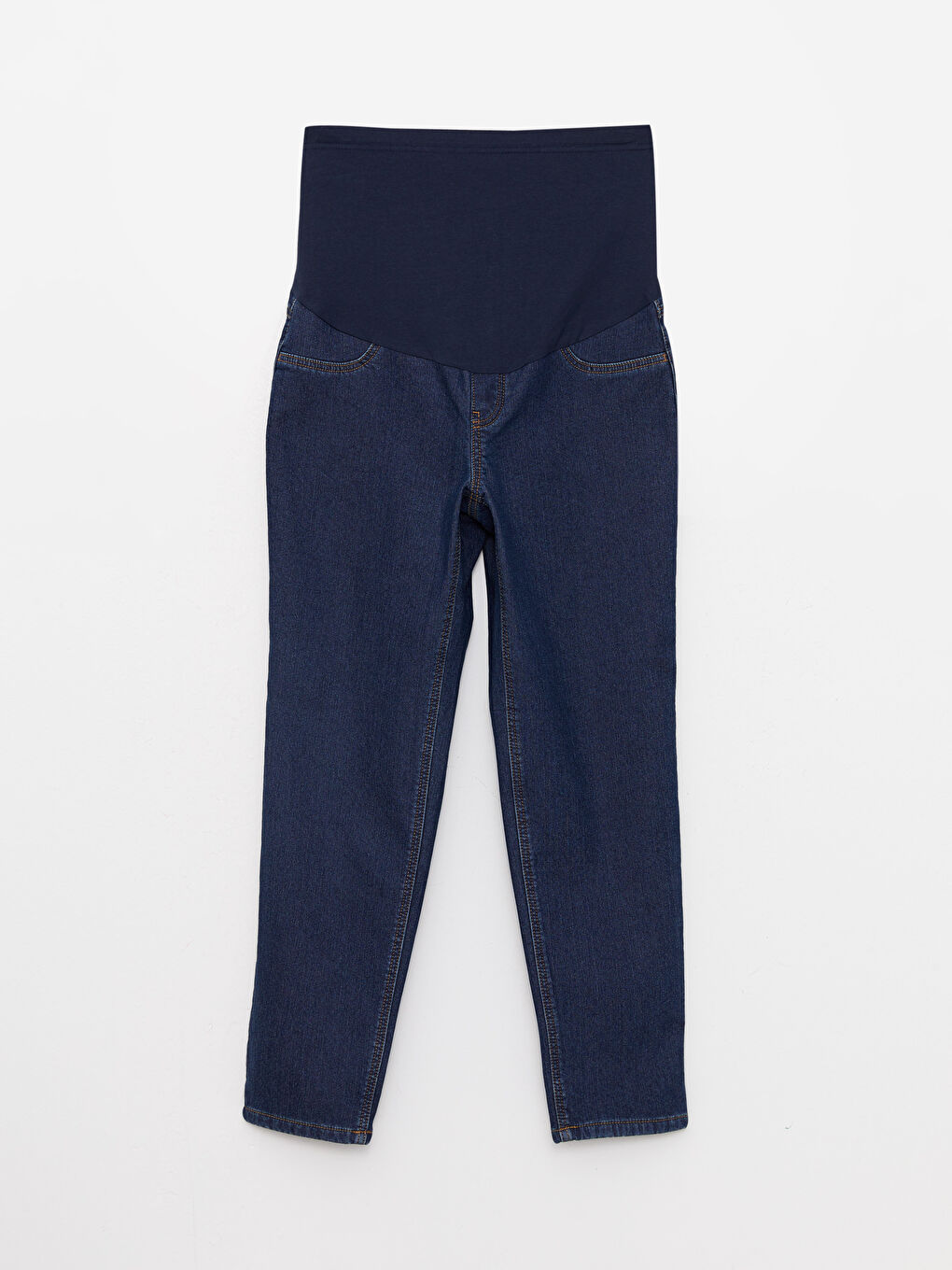 LCWAIKIKI Maternity Mom Fit Regular Trudničke Rodeo Teksas Pantalone sa Pojasom Preko Stomaka -W29270Z8-507