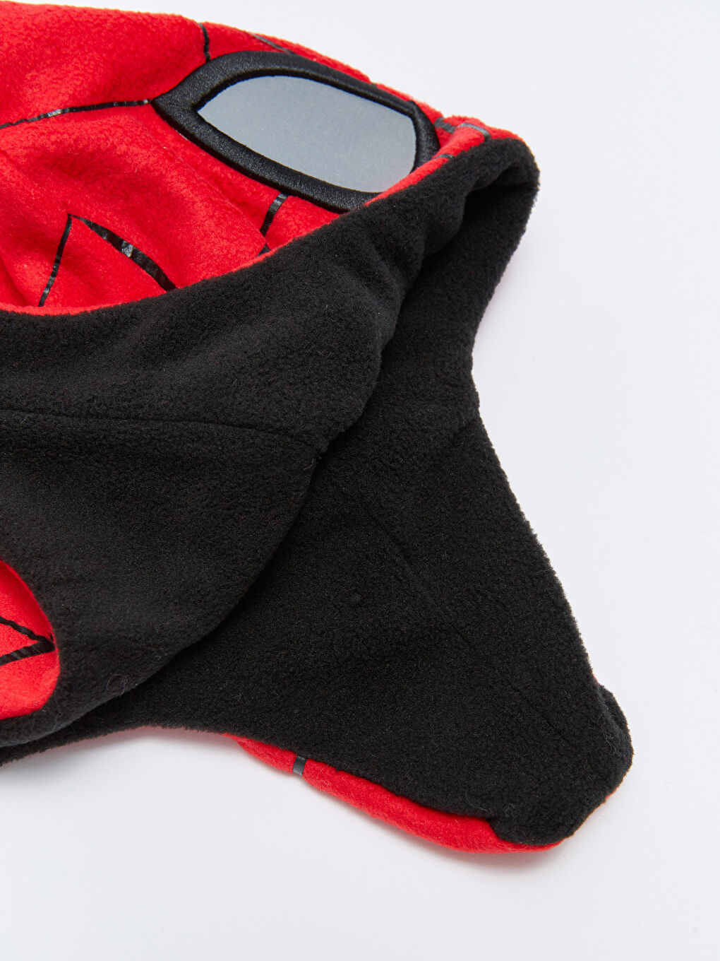 Kırmızı Spiderman Lisanslı Polar Erkek Çocuk Kar Şapkası-2