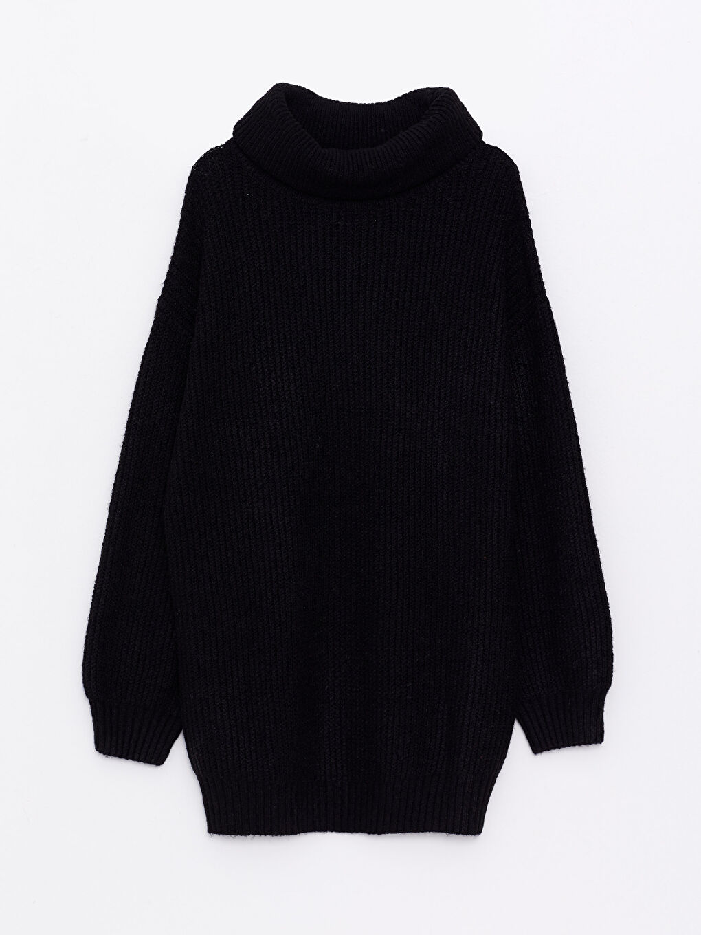 LCW Vision Turtleneck Plain Long Sleeve Women's Knitwear Tunic -W29292Z8-RQN