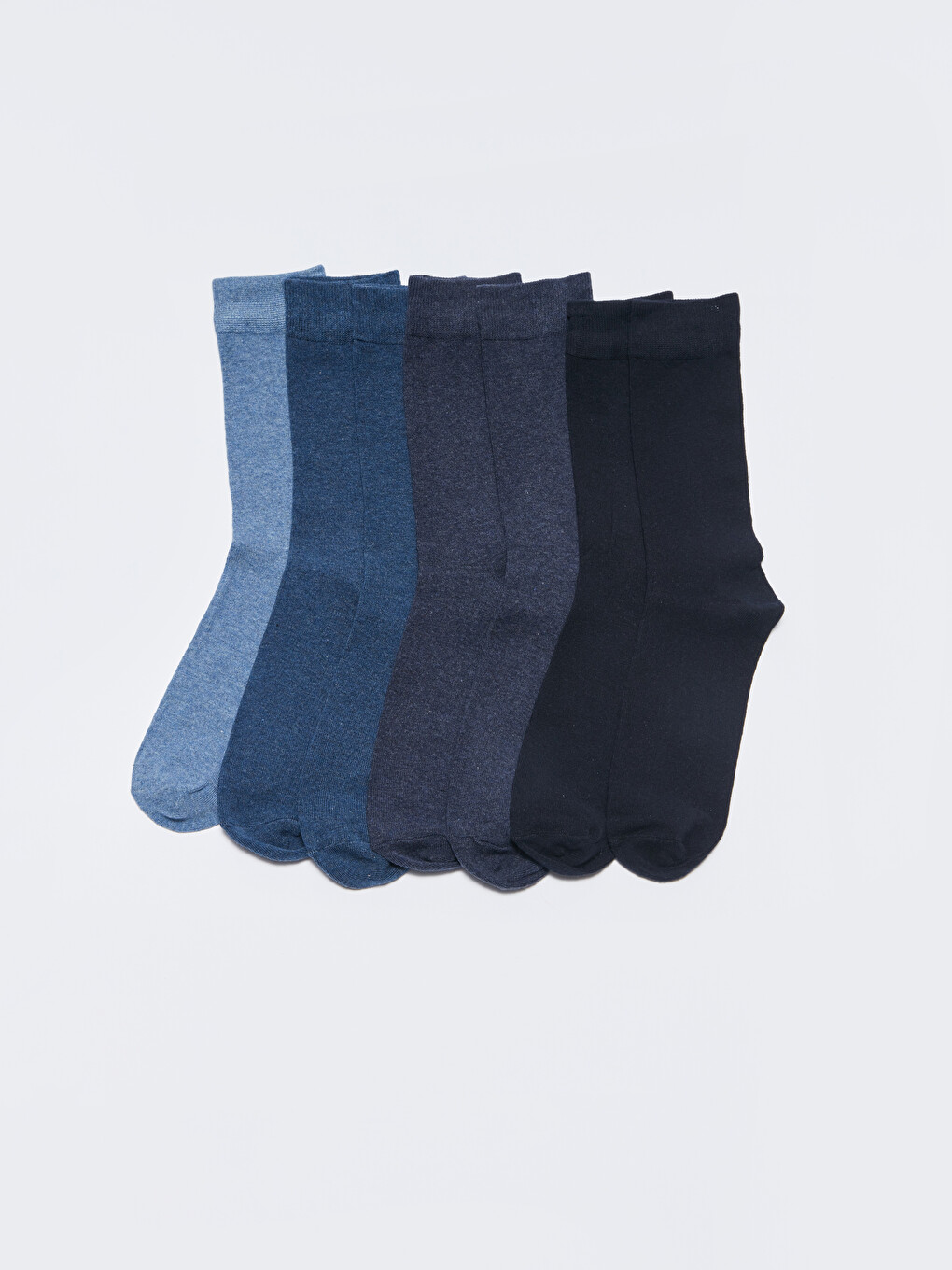 Plain Men's Ankle Socks 7 Pack