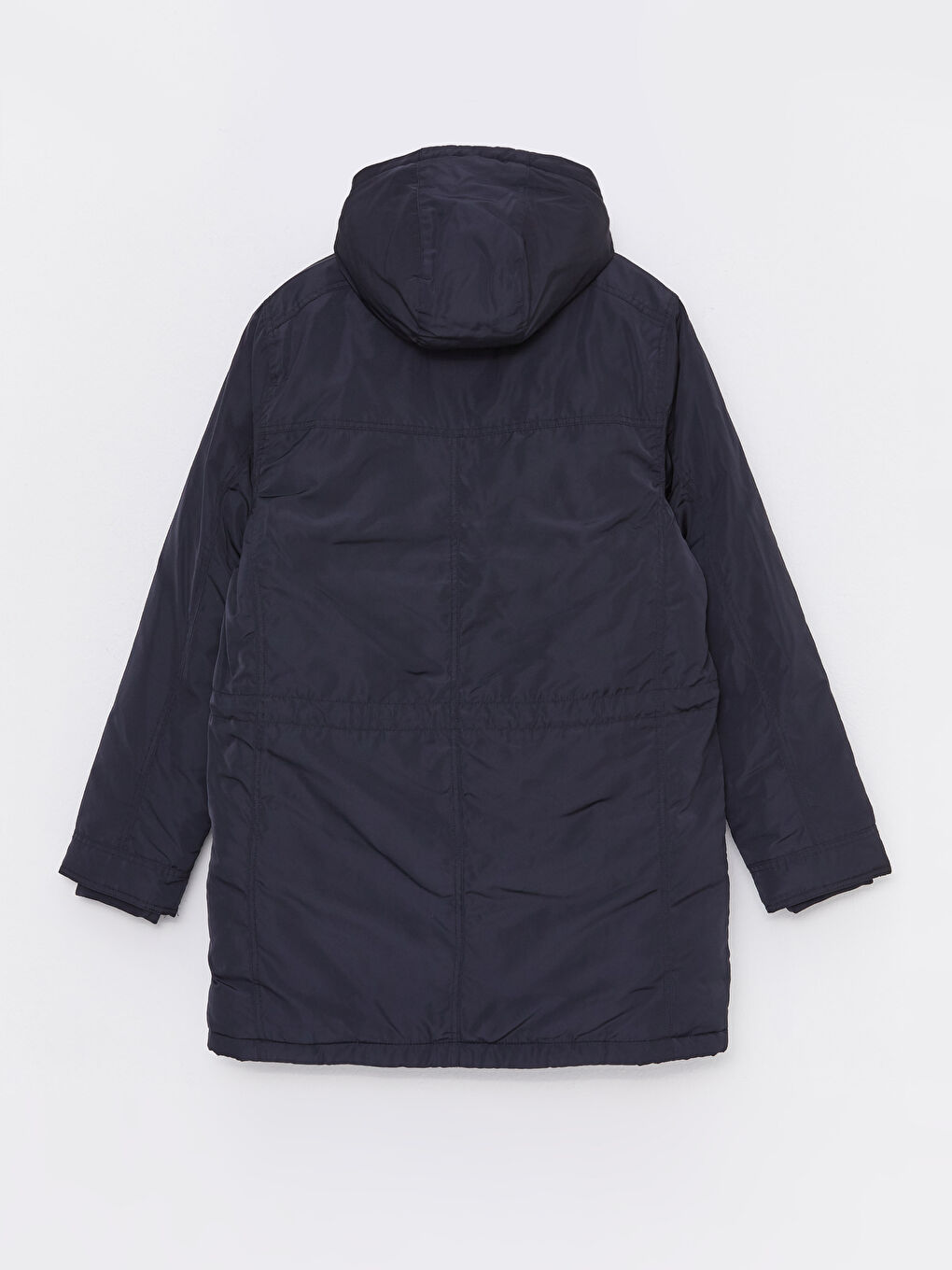 Regular Fit Hooded Men's Parka-6