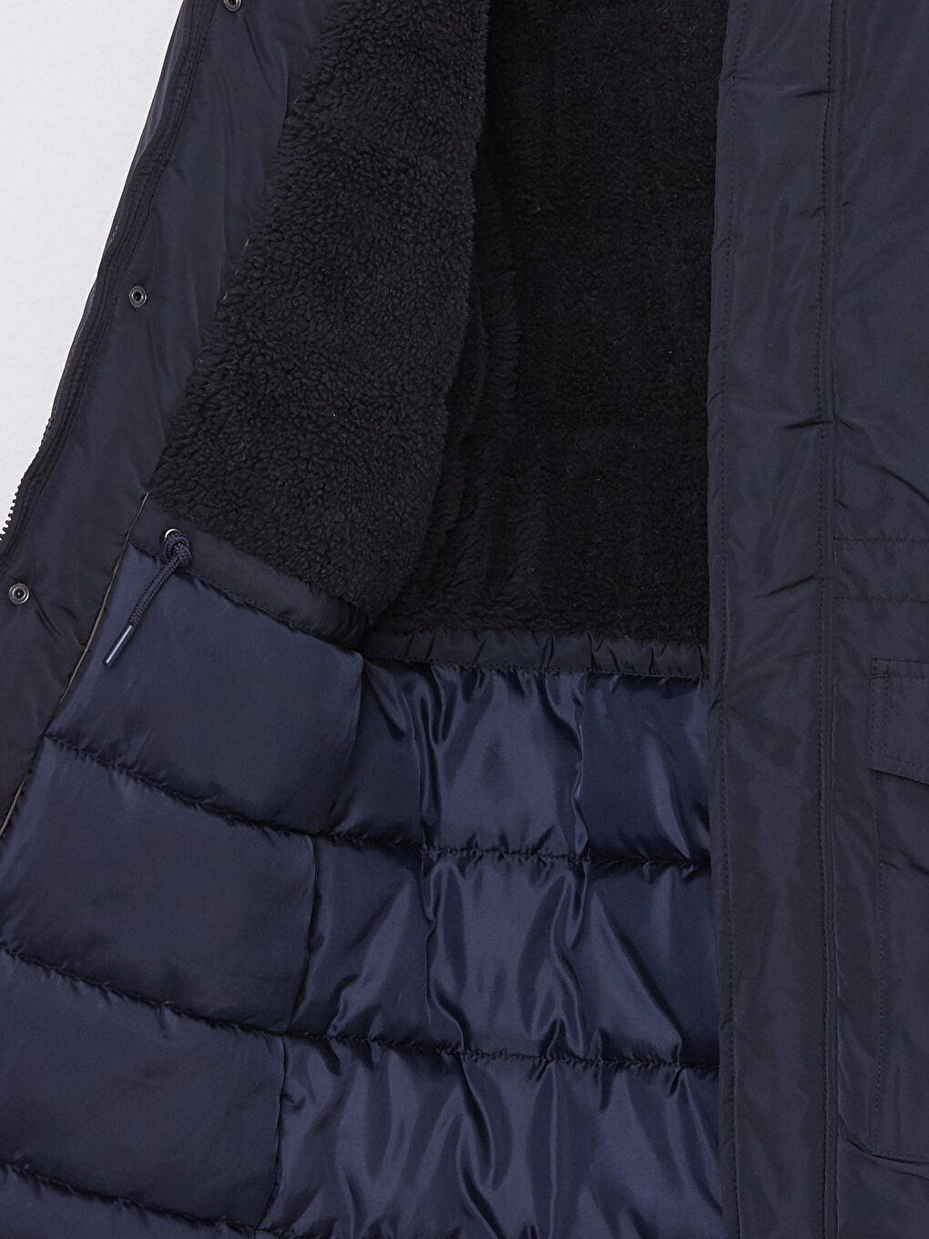 Regular Fit Hooded Men's Parka-7