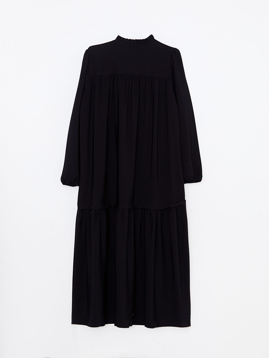LCWAIKIKI Maternity Stand Collar Straight Long Sleeve Maternity Dress -W29359Z8-CVL