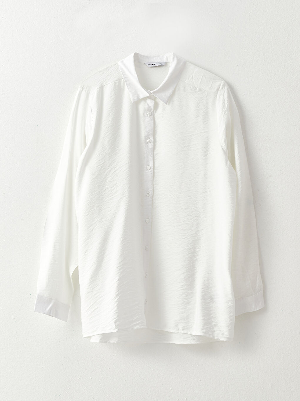 LCWAIKIKI Classic Plain Long Sleeve Women's Shirt -W29411Z8-EEW