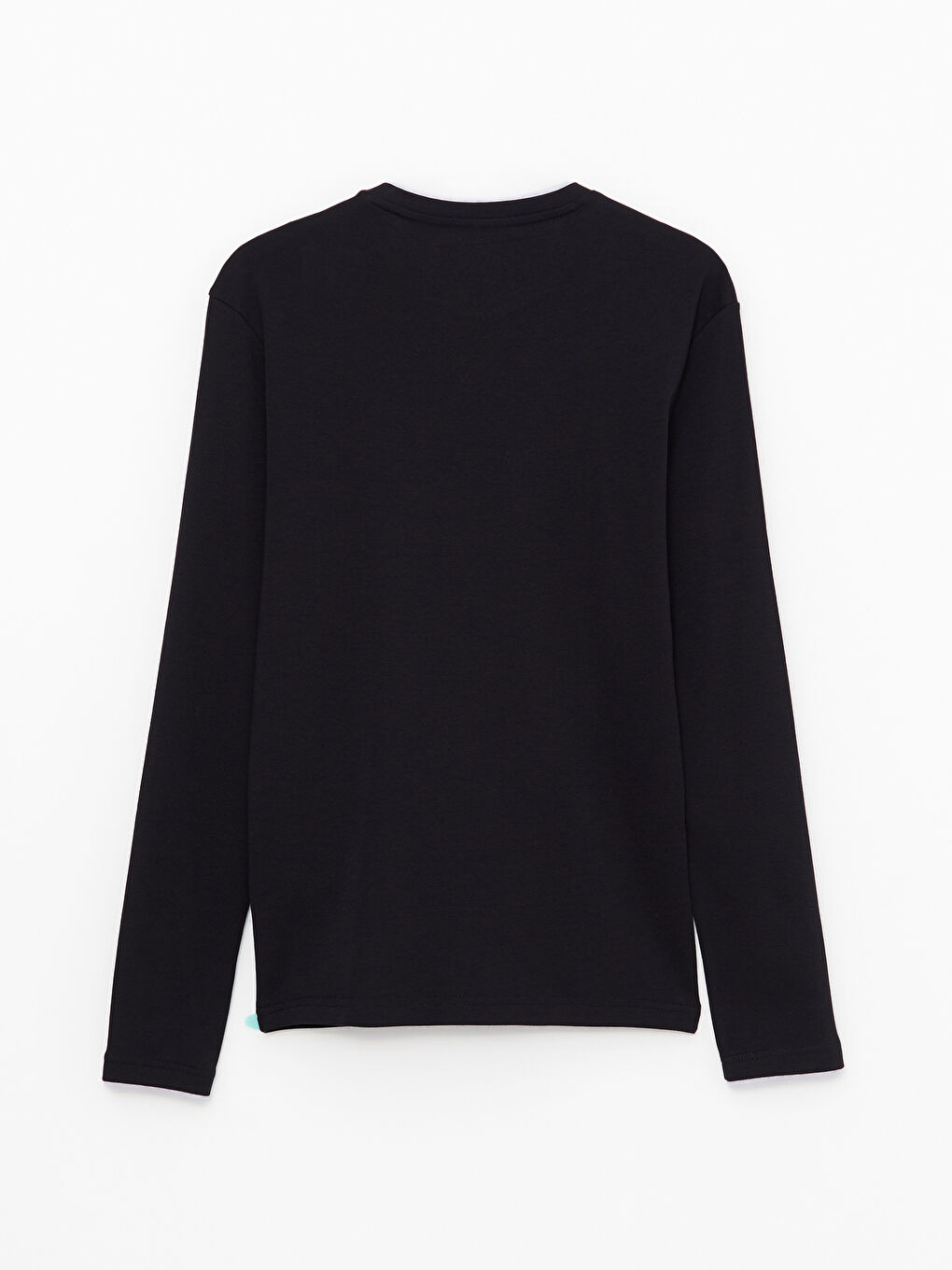 Пижамный Верх Мужской С Длинным Рукавом И Круглым Вырезом-6