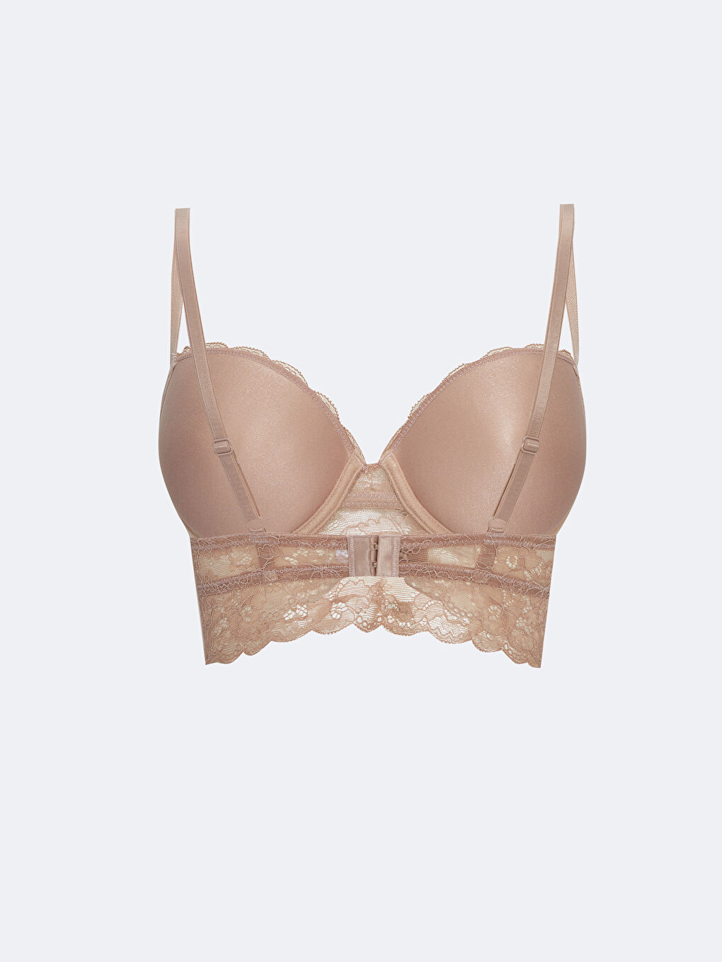 Underwire Lace Detail Bra-1