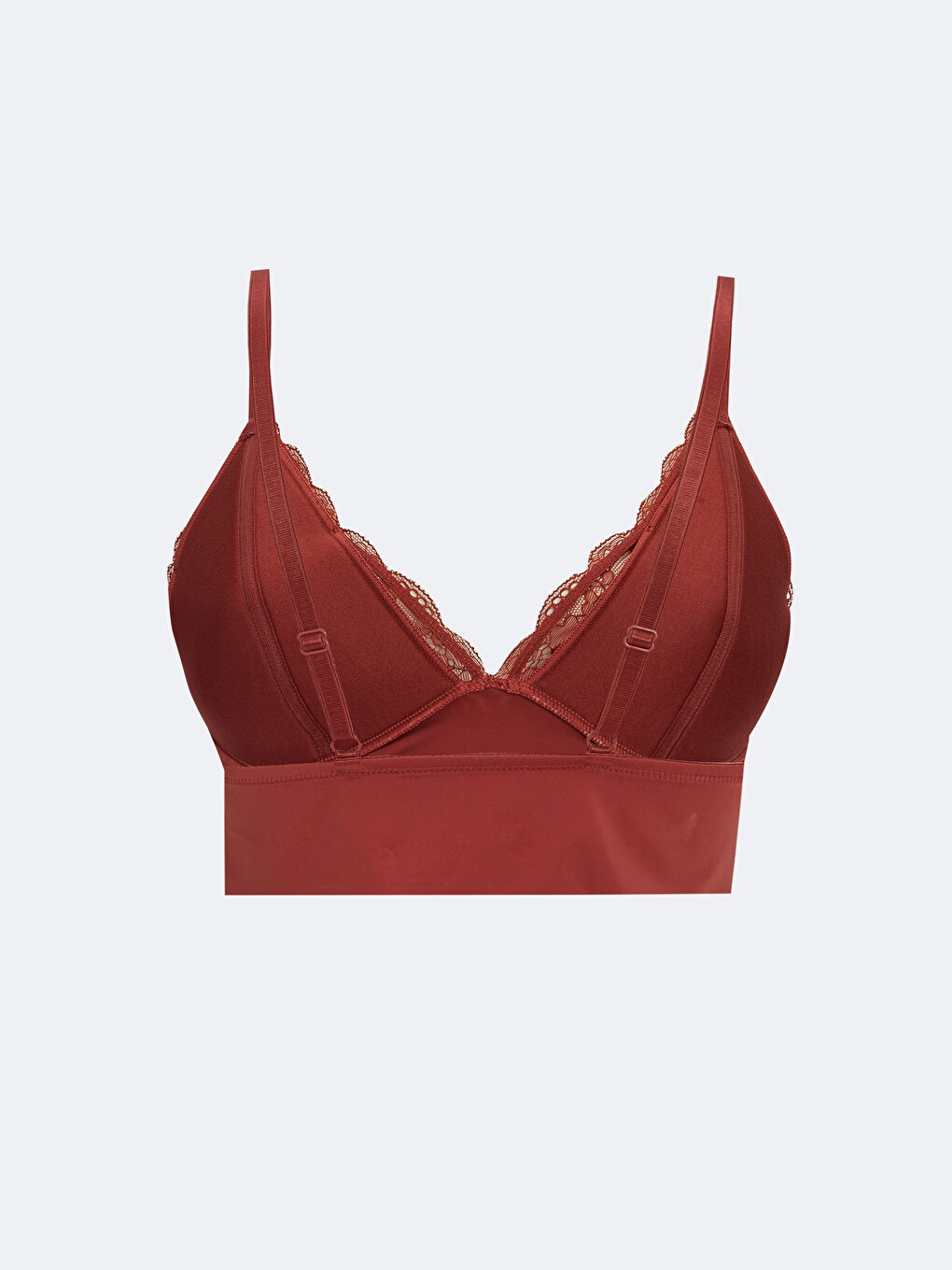 Underwire Lace Detail Bra-1