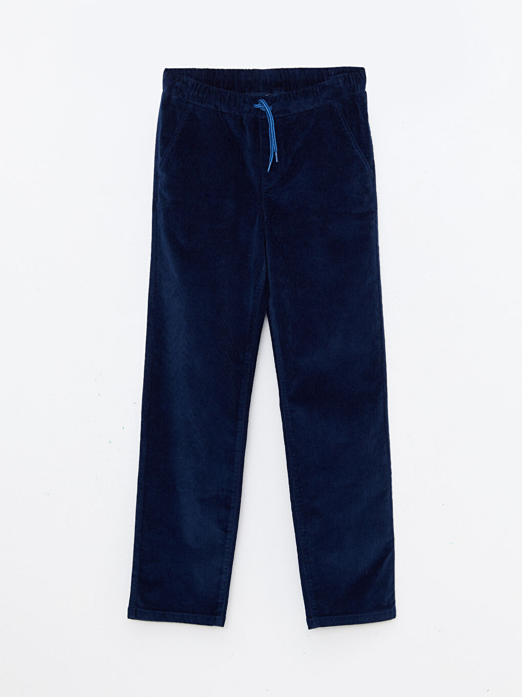 LCW Kids Elastic Waist Basic Velvet Boys' Trousers -W29478Z4-JC7