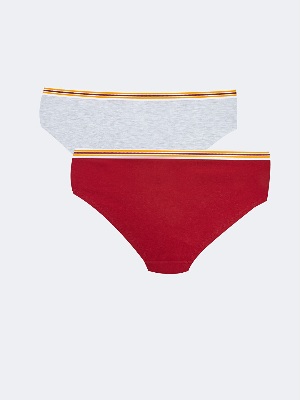 Gri Baskılı Bikini Külot 2'li-1