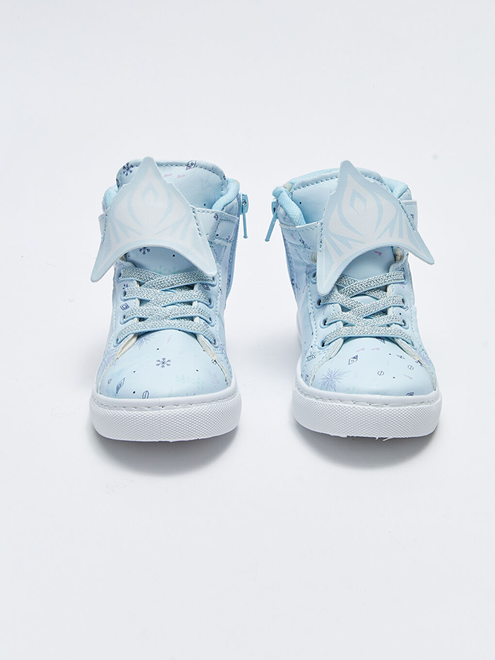 Mavi Frozen Lisanslı Bağcıklı Kız Çocuk Bot-2