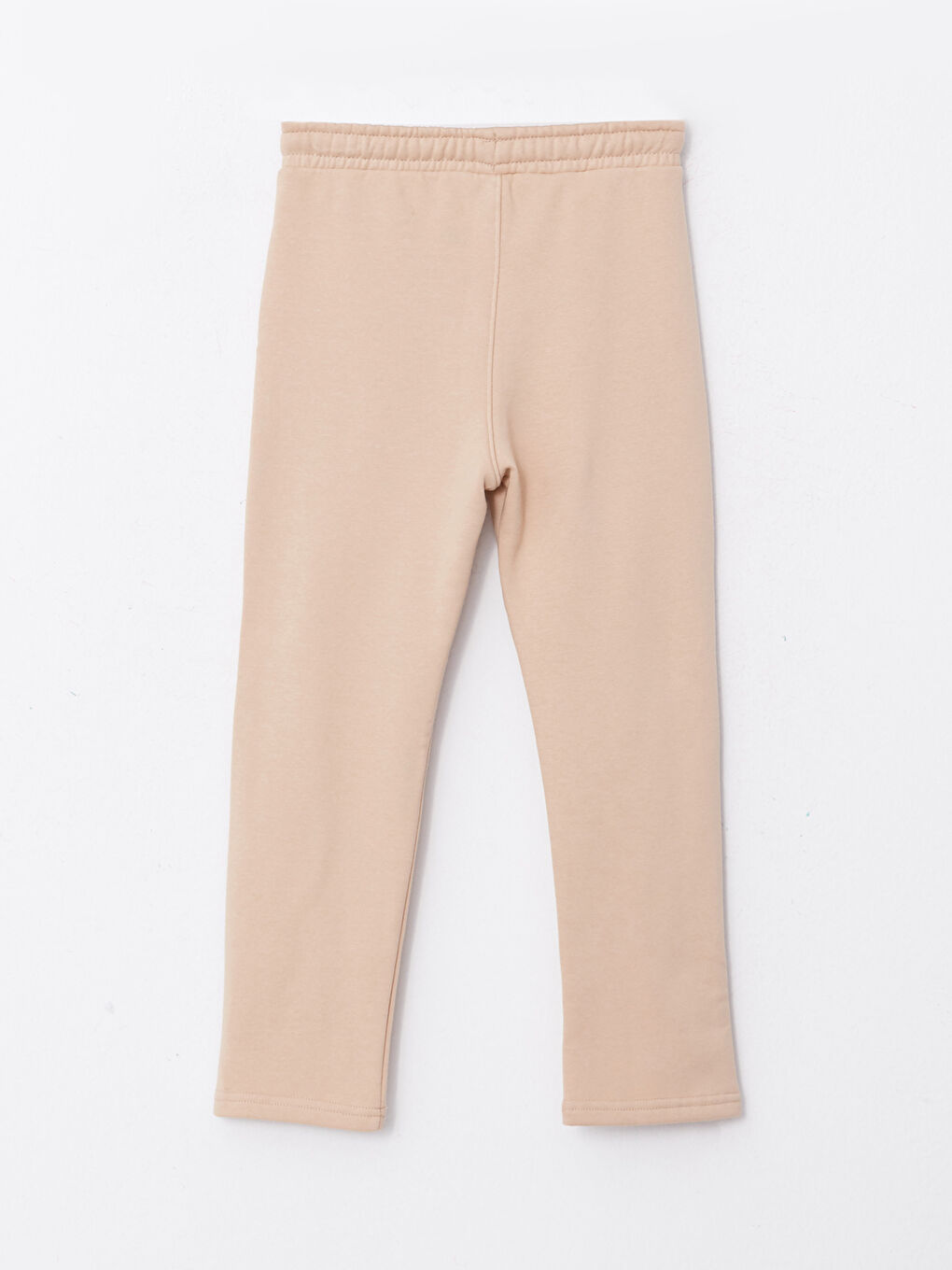 Bej Beli Lastikli Basic Erkek Çocuk Eşofman Altı-1