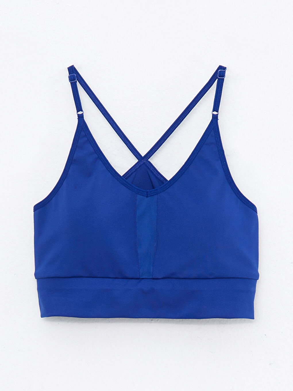 U-образно деколте С презрамки за жени Безшевен Спортен Бюстие-5