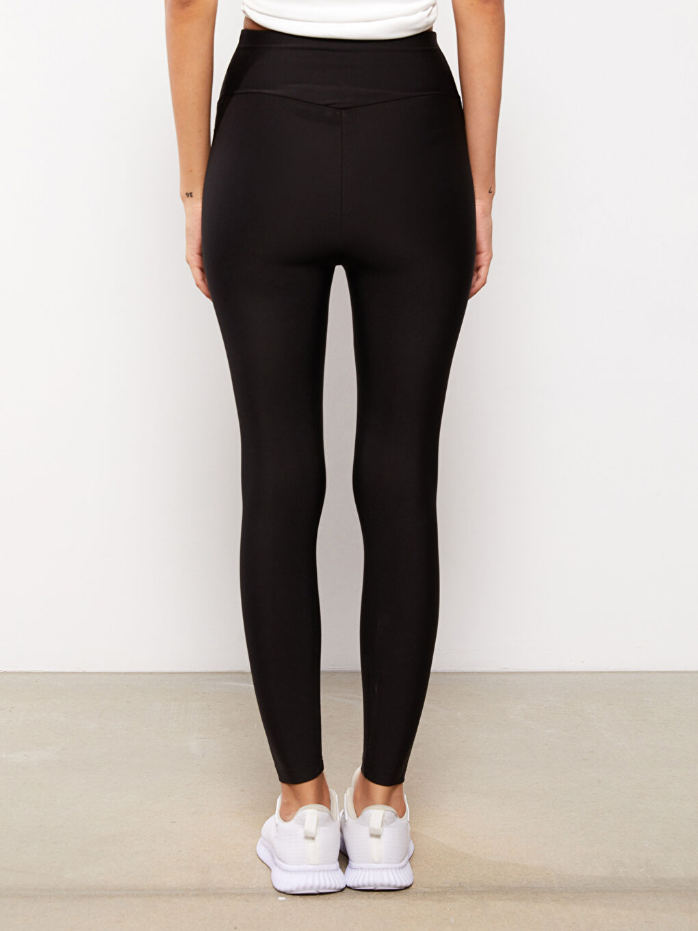 XSIDE ACTIVE Women's Elasticated Waist Plain Leggings -W29521Z8-RQN