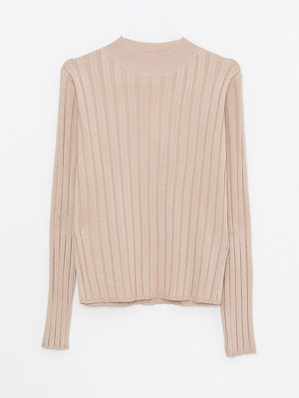 LCW Vision Halber Rollkragen Damen Strickpullover -W29536Z8-FNR