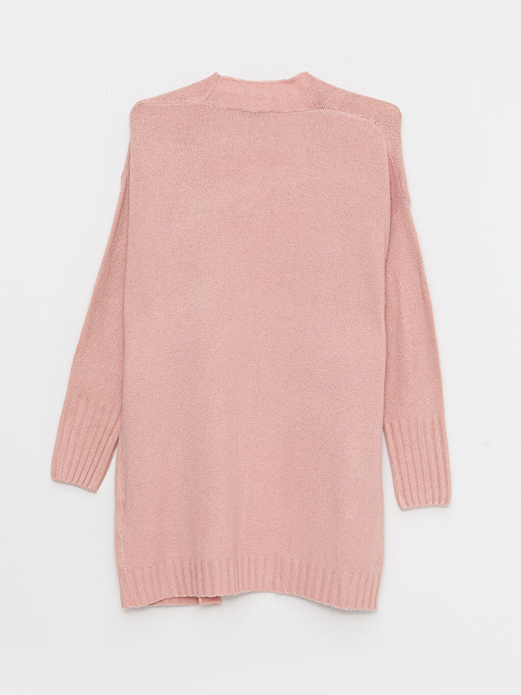 Shawl Collar Plain Long Sleeve Women's Knitwear Cardigan-6