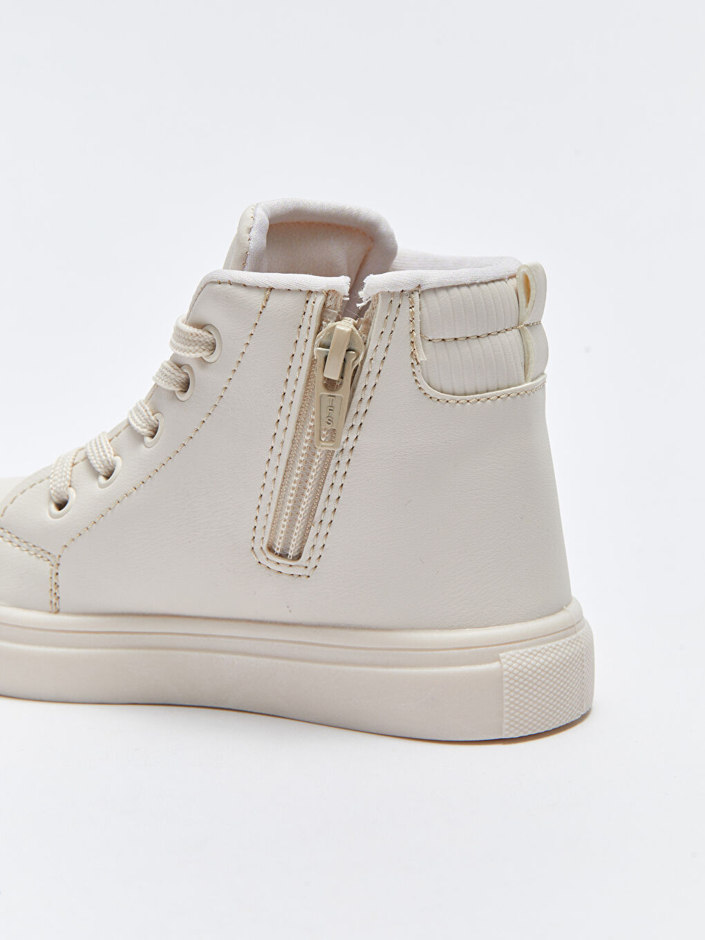 Bej Minnie Mouse Lisanslı Bağcıklı Kız Bebek Bot-7