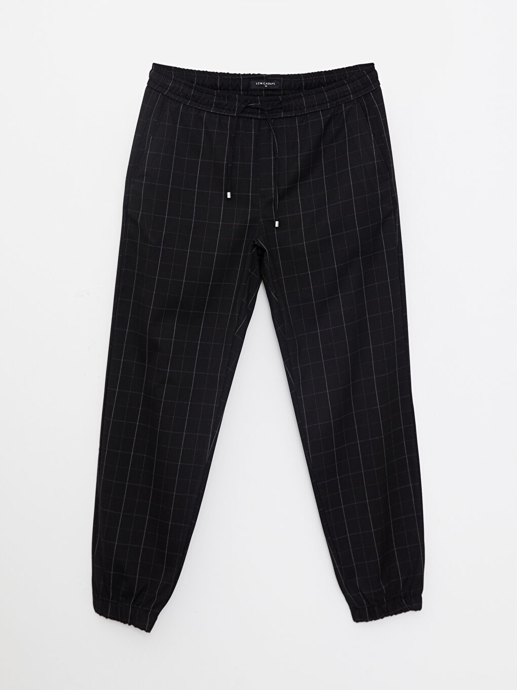 Gri Standart Kalıp Erkek Jogger Pantolon-6