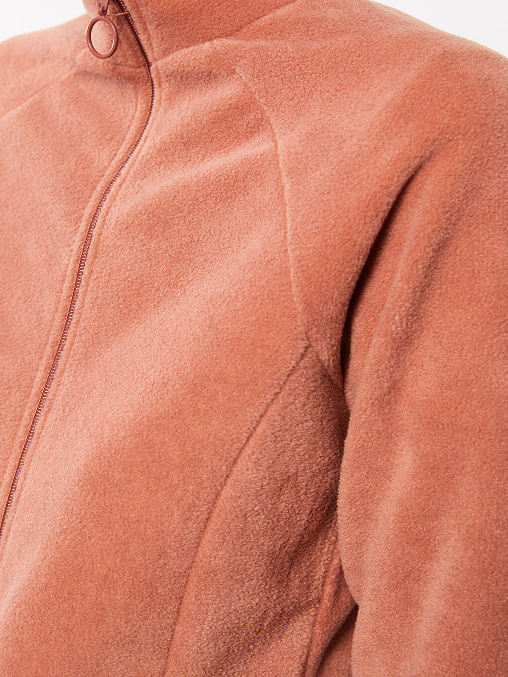 Turtle Neck Women's Sports Cardigan-6