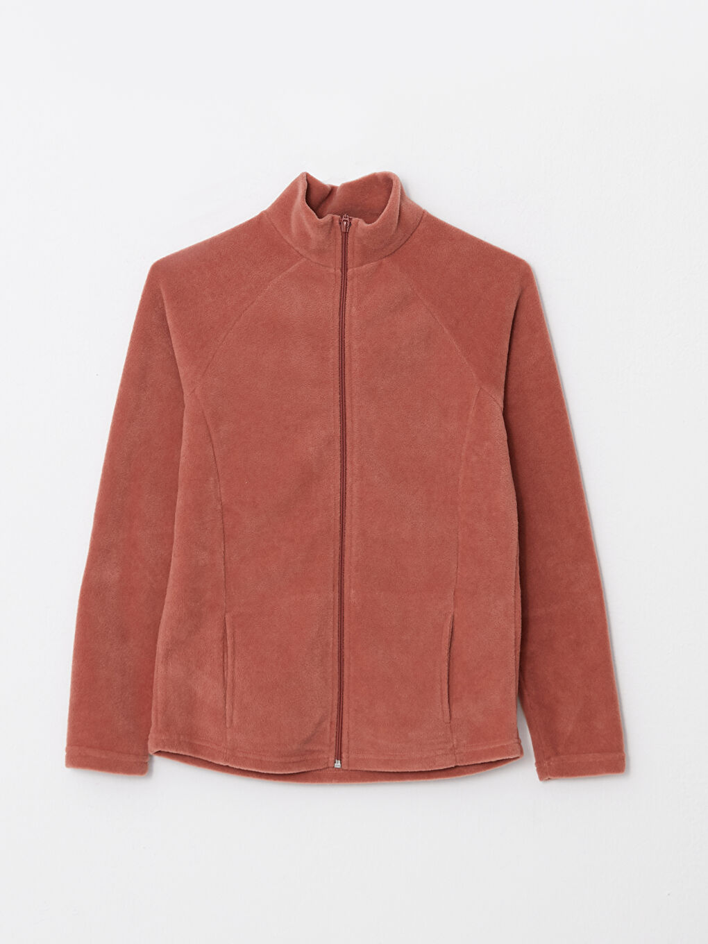 Turtle Neck Women's Sports Cardigan-8