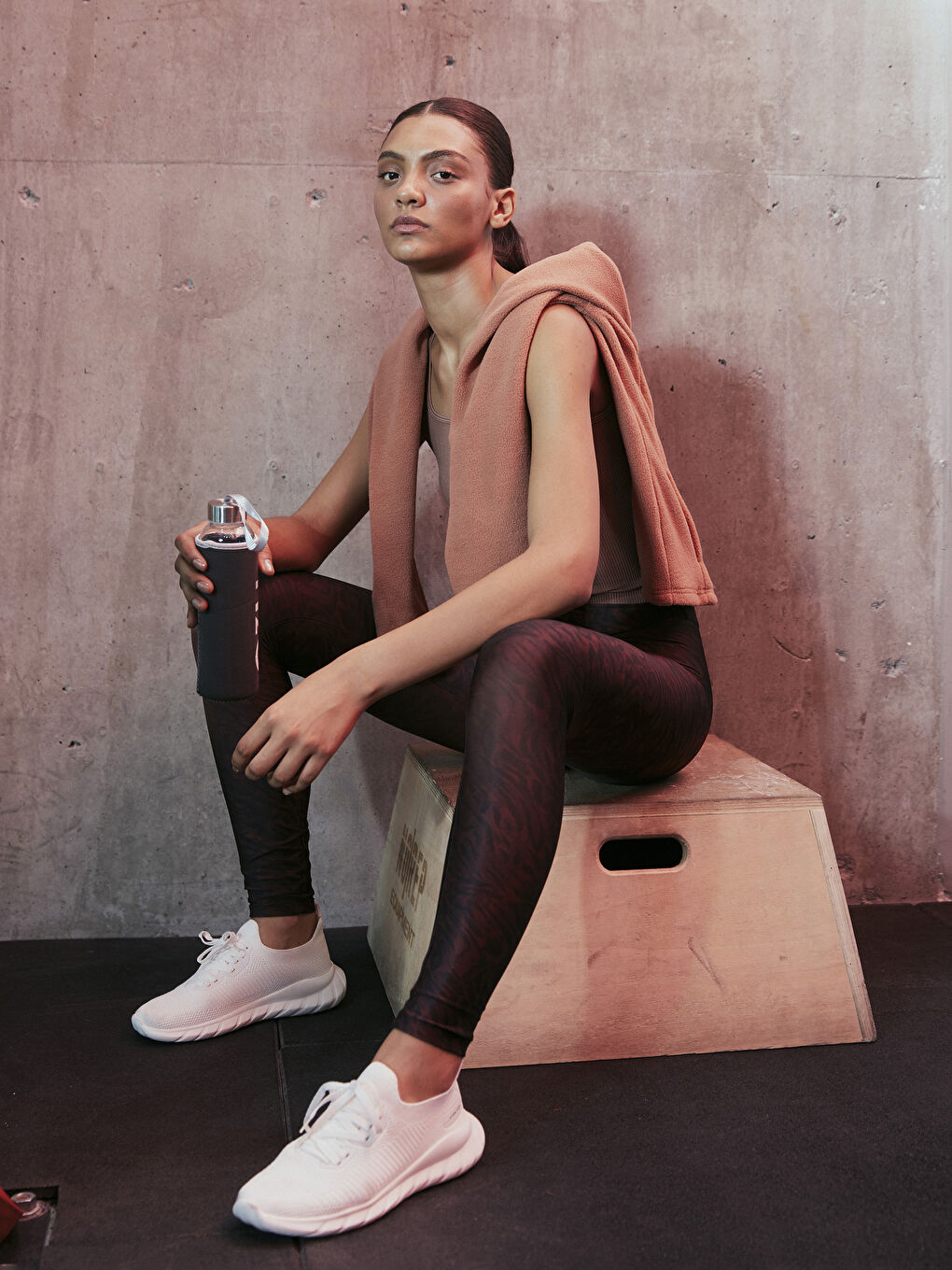 Turtle Neck Women's Sports Cardigan-2