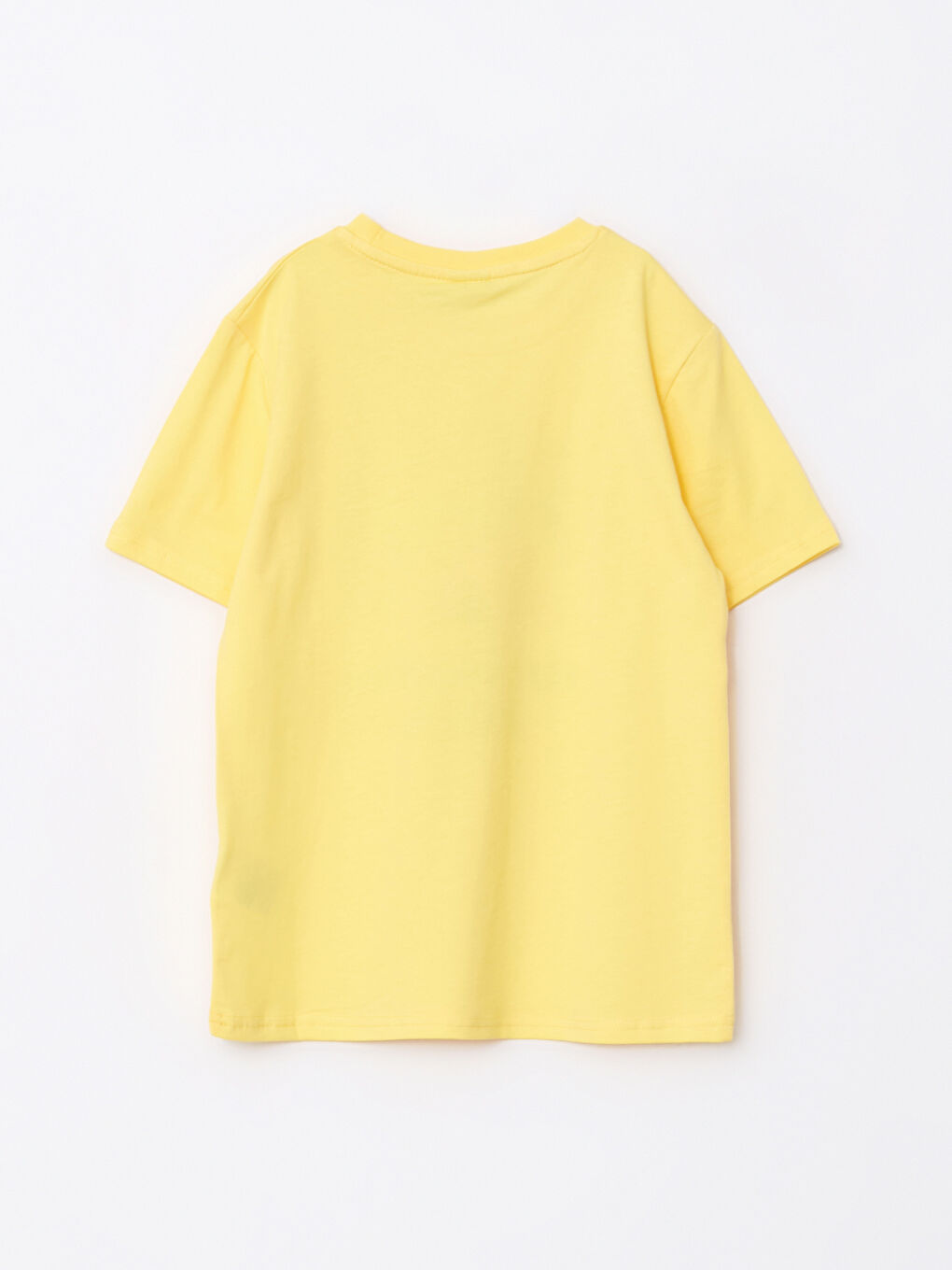 LCW Kids Crew Neck Printed Short Sleeve Cotton Boy T-shirt -W29733Z4-FSG
