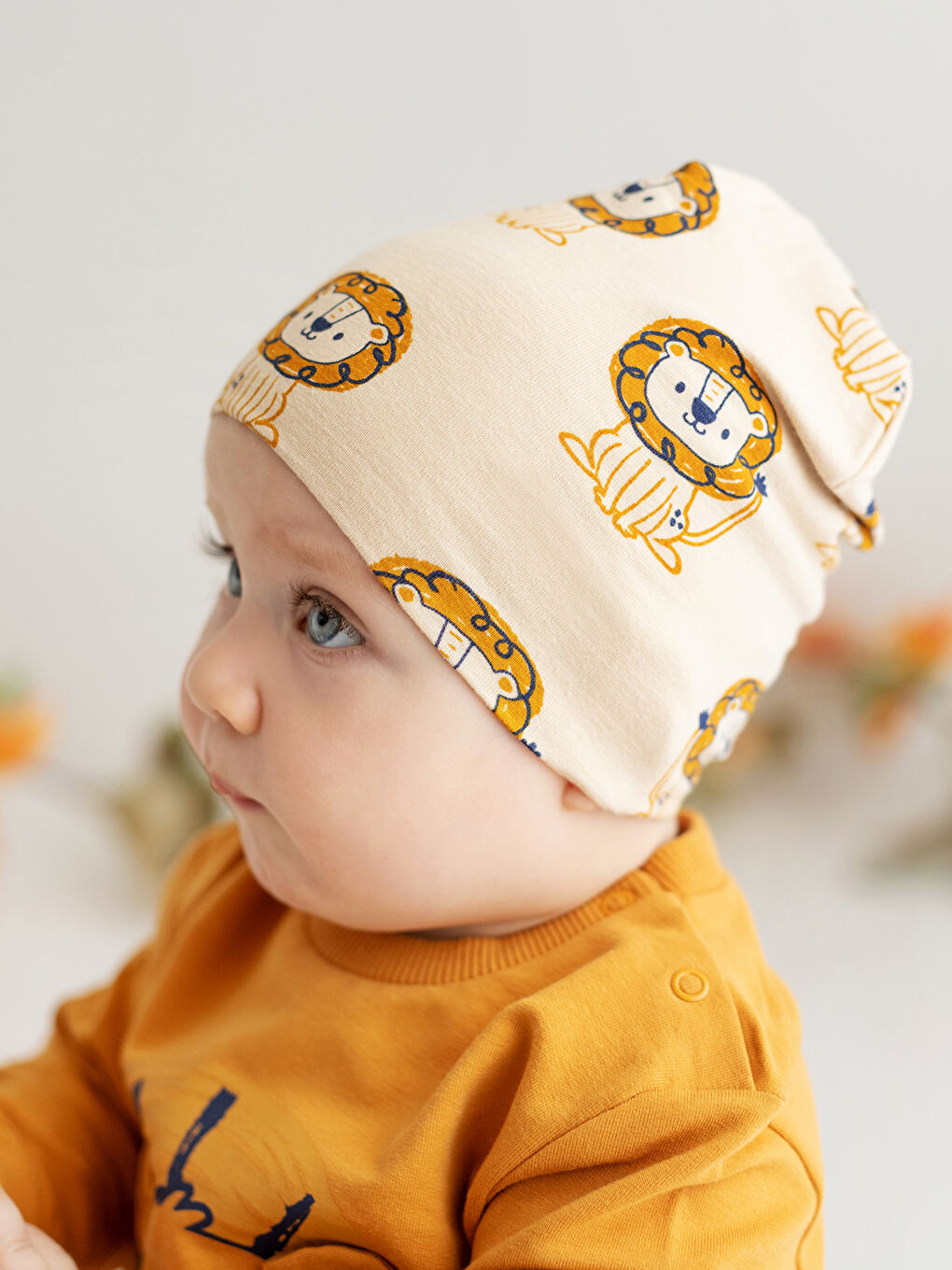 LCW baby Шарена шапка за новородено за бебета момчета - 2 опаковки -W29866Z1-GXC